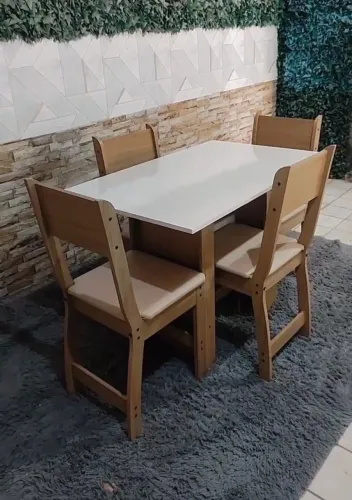 Mesa Milano 4 cadeiras