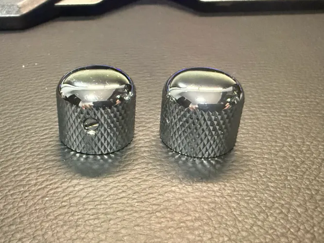 Knob (Botões) de volume e tone Gotoh chrome 