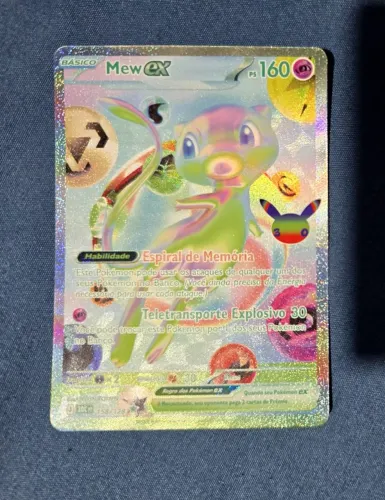 Carta de Pokemon 30 anos Mew Ex