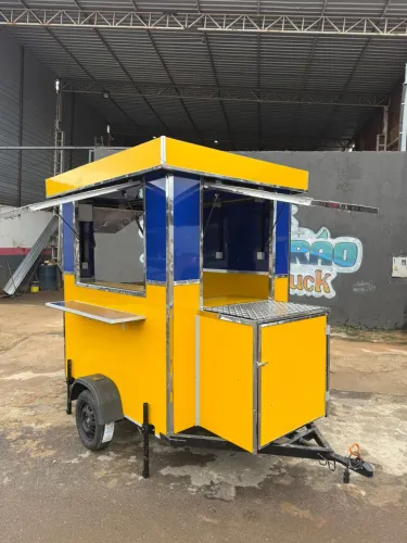 Trailer food truck