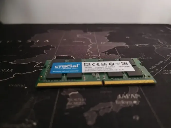 Memória RAM Notebook Crucial 8GB DDR4 3200MHz