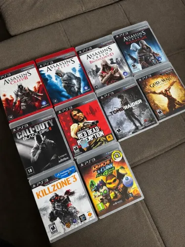 10 jogos PS3- Read Dead, Assassin s Creed, God of War e mais?