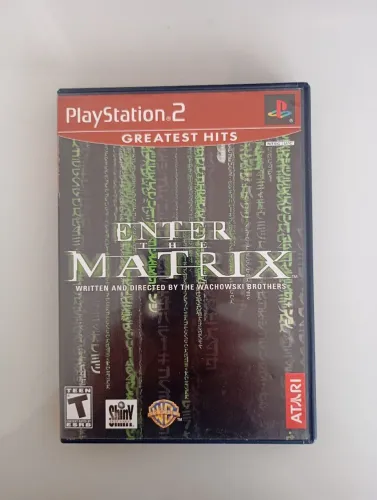 Enter The Matrix - Jogo Original PS2.