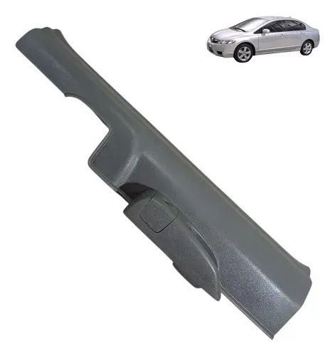 Soleira Porta Honda Civic City Dianteira Esquerda 2015 2021 Cinza