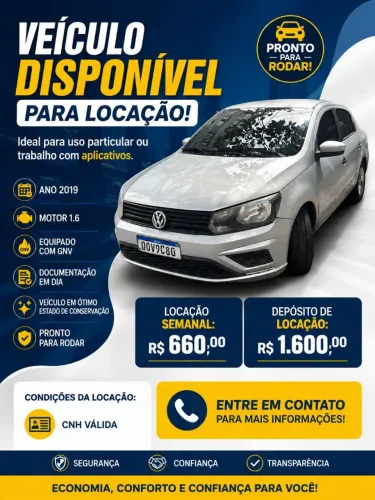 Locação Voyage 1.6 2019