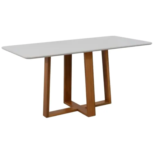 Mesa Jantar 1,60m Mag Base em Madeira tt43