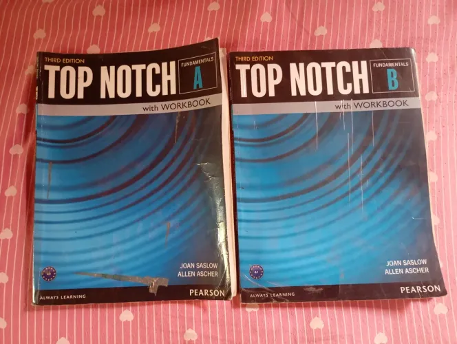 Livro de Inglês Top Notch