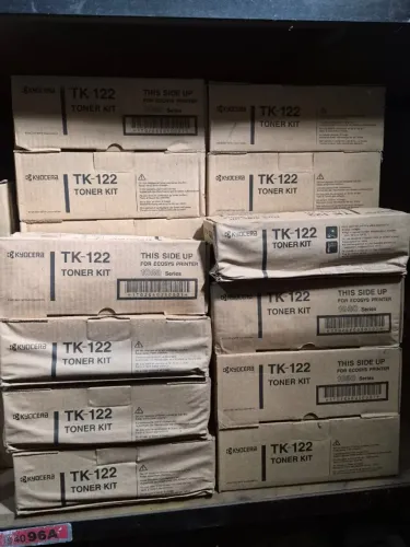 Lote com 10 Toner Kyocera Tk122 Black Original Novo