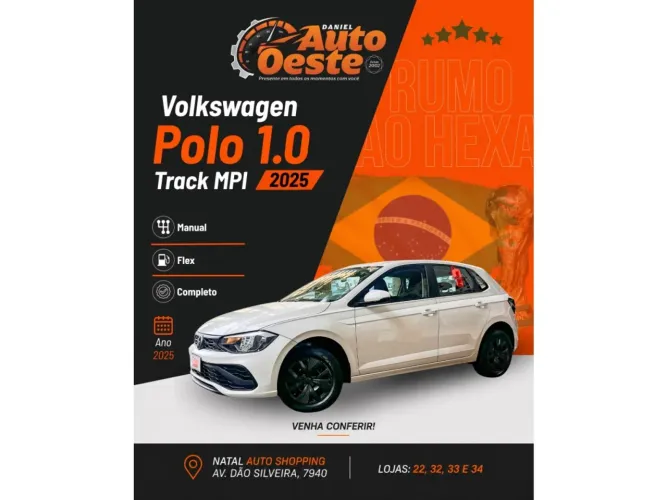 Volkswagen Polo Track 1.0 Flex 12V 5P 2025