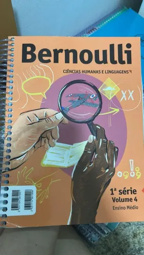 Bernoulli - Ciências humanas e linguagem - 1° ano, vols. 1, 2, 3 e 4