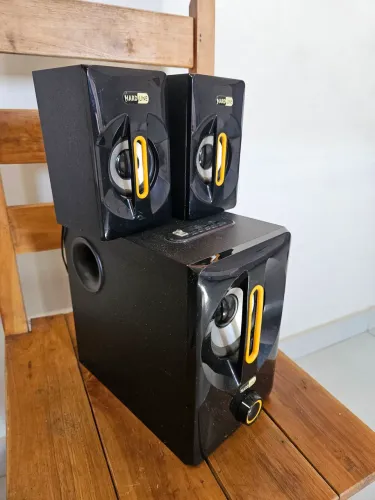 Caixinha Som PC - miniWoofer