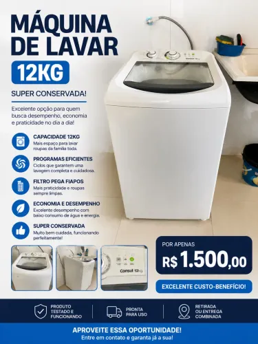 LAVADORA CÔNSUL