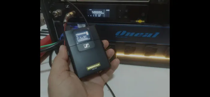 Monitor de retorno sennheiser xsw iem