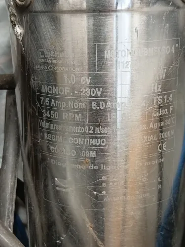 Vendo bomba shineider de 1 cv