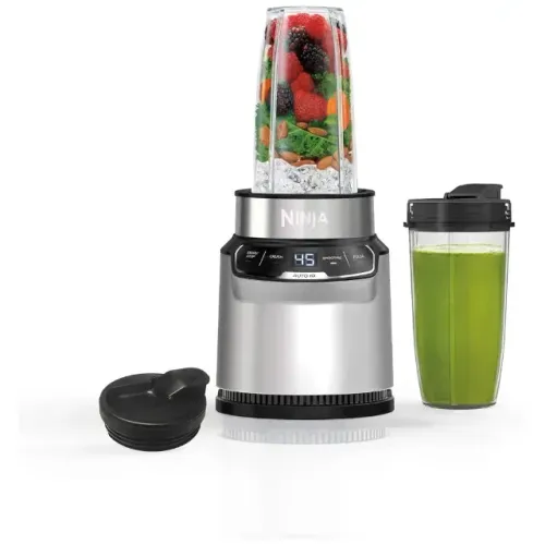 Liquidificador Pessoal Ninja Nutri Blender Pro BN401 1100W 120V - Prata 710ML