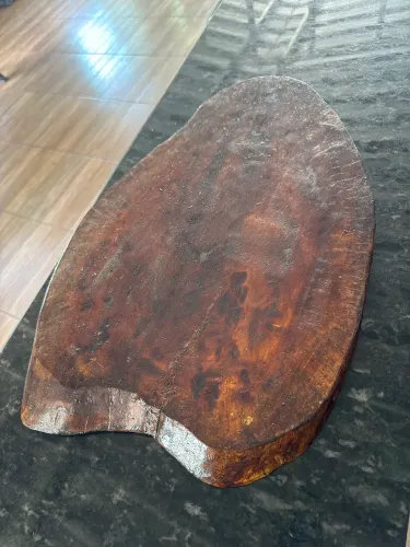 Tábua de madeira rústica 47x32