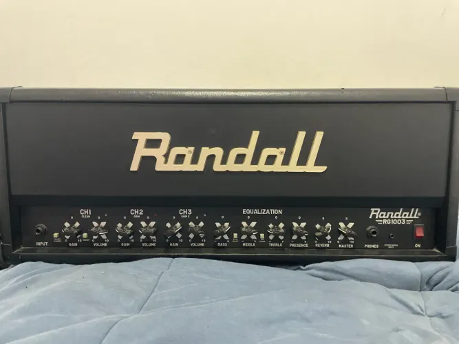 Cabeçote Randall RG1003 Para Guitarra Amplificador 100W