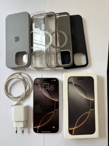 Iphone 16 pro max 256gb Titânio Natural