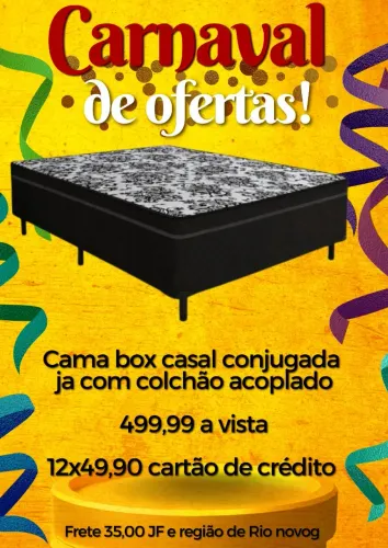 Camas box casal 