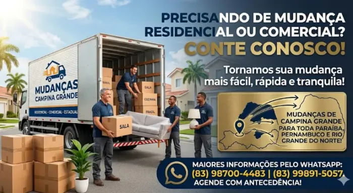 Transporte mudança estadual e interestadual 