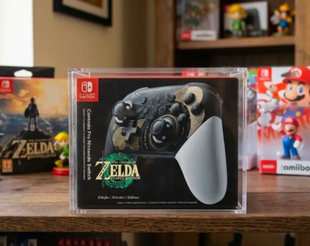 Protetor Acrilicos para Controle Pro Nintendo Switch e Crimson Desert
