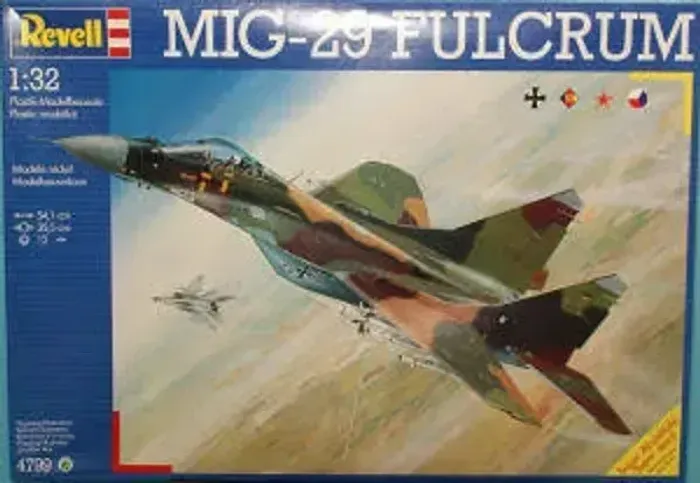 Tenho Mais Kit Plastimodelismo 1/32 MIG-29 Fulcrum Revell Modelismo