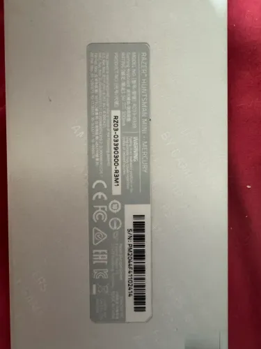 Vende-se teclado original razer huntsman mini 