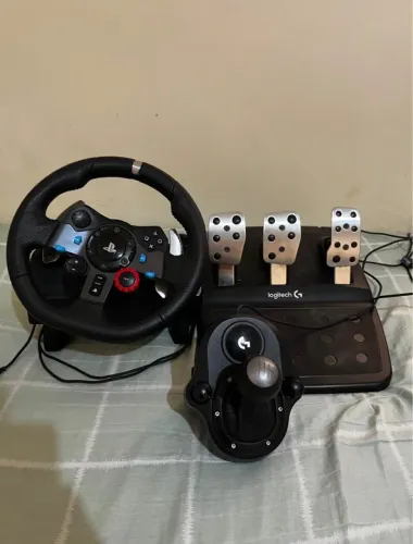 Volante G29 e Pedal + Câmbio