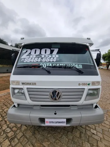 Caminhão VW 8-150 Worker ano 2007, só com 118.000 km rodados