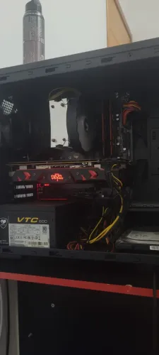 PC Gamer Completo i3-8100, RX 580 8GB, 16GB RAM + Monitor LG UltraGear 180Hz