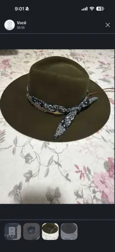 Vende se esse chapéu