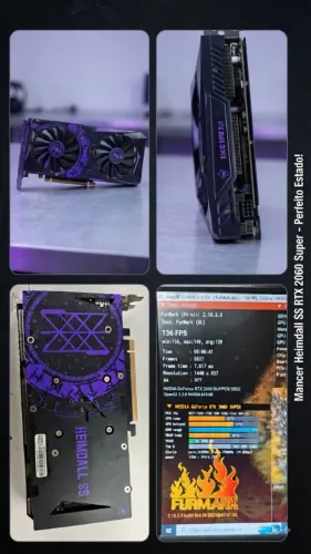 Placa de Vídeo NVIDIA GeForce RTX 2060 SUPER 8GB GDDR6