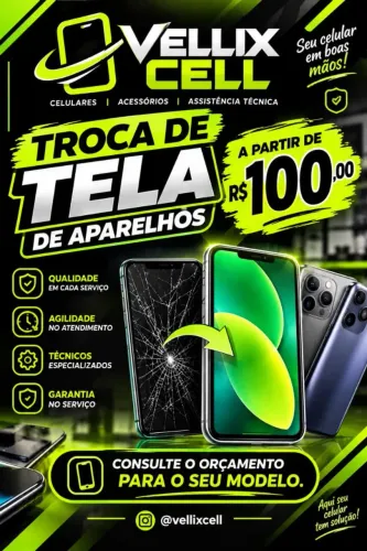 TROCA DE TELA