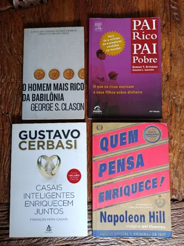 livros finanças dinheiro negócios