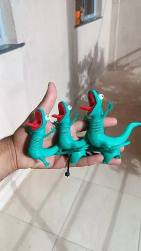 Calango Loko Ton Lagarto Meme Doido Tom