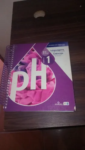 livro caderno 1 ph 1ª série ensino médio