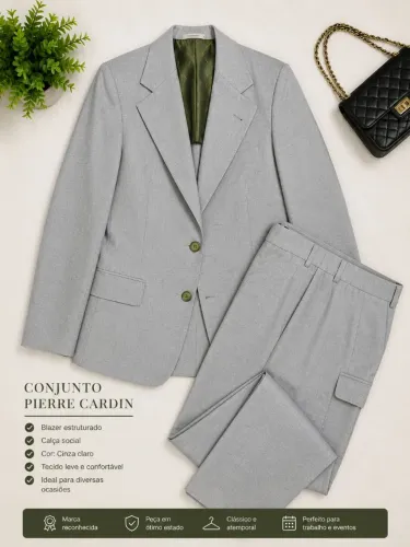 Conjunto Pierre Cardin feminino