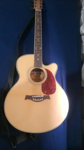Violão Eletroacústico Giannini Jumbo Cutaway GF-4 CEQ Natural ? R$ 480
