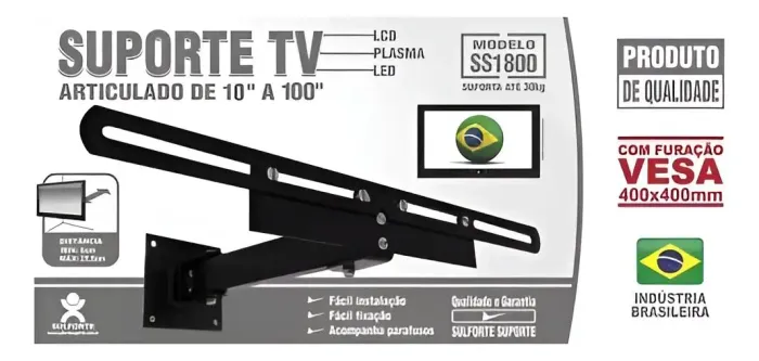 Suporte de TV (articulado)