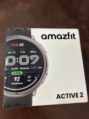 Amazfit Active 2 44mm - 5 meses de uso - Com arranhãozinho na tela - Funciona 100%