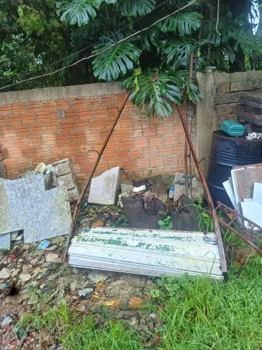 Porta estilo curtina para loja