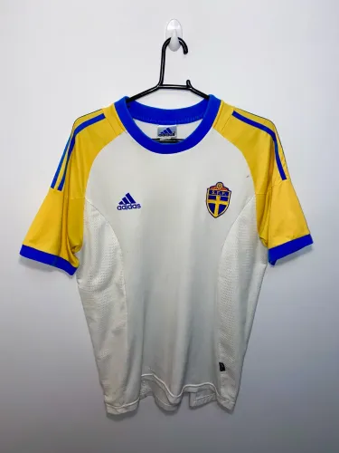 Camisa Suécia Original Adidas Copa do Mundo 2002