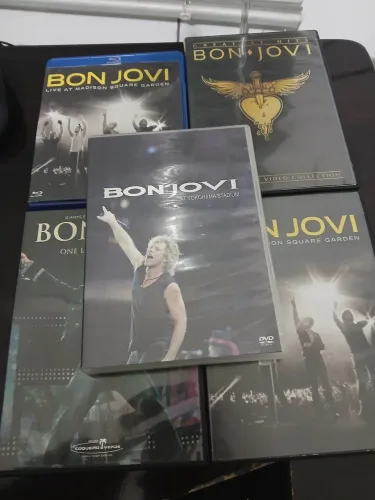 Lote DVDs banda Bon Jovi raridades