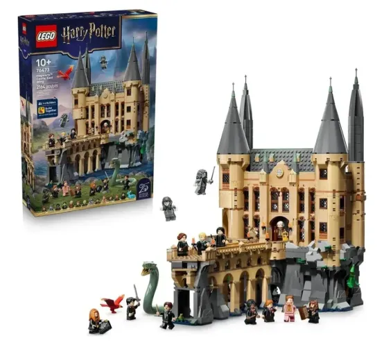 Lego Harry Potter Castelo De Hogwarts: Ala Leste 76473 original.
