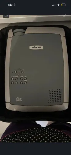 projetor infocus sucata