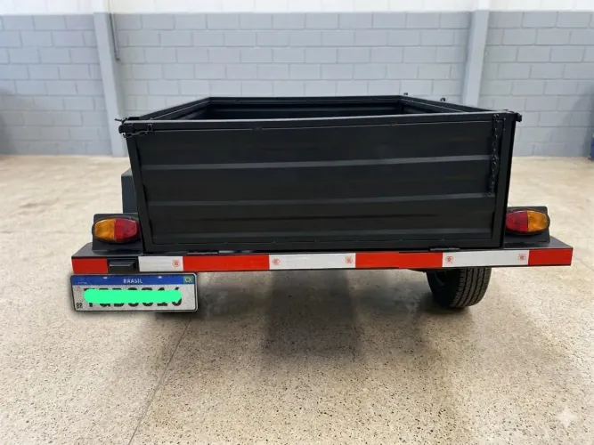 Carretinha reboque p carro 2026 pago