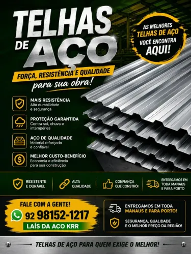 TELHAS E VERGALHOES EM PROMOCAO!!!