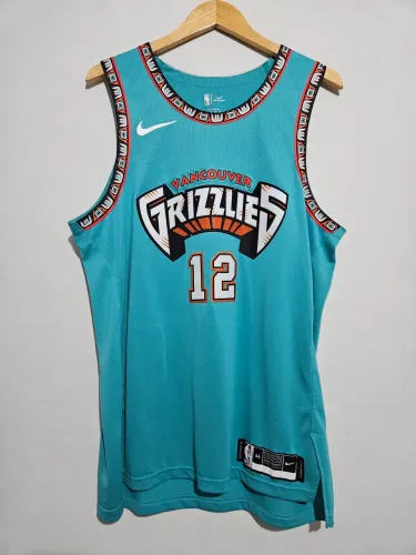 Regata Basquete NBA Memphis Grizzlies Ja Morant 12 Versão Jogador