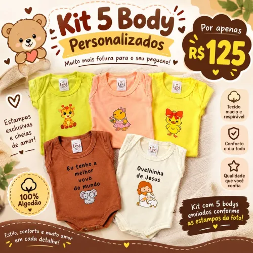 Kit body personalizado 