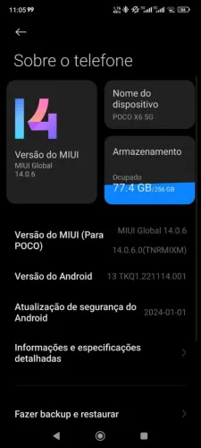 Poco x6 5g